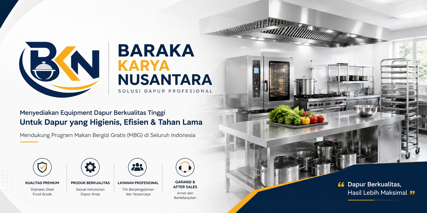 Denah Zona Dapur BKN